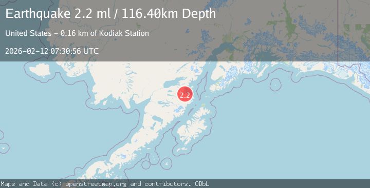 Map of Southern Alaska