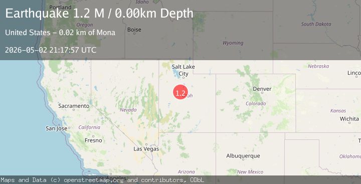 Map of Utah