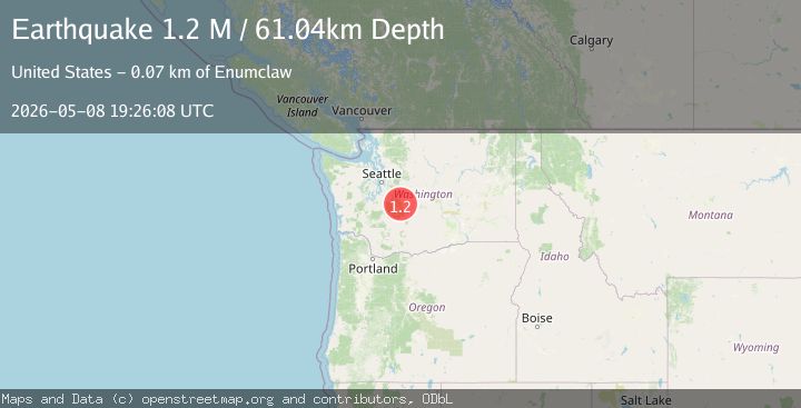 Map of Washington