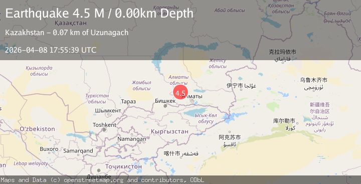 Map of Lake Issyk-Kul region