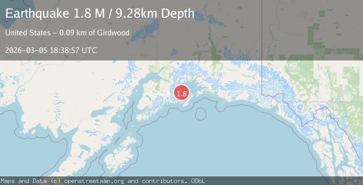 Map of Southern Alaska