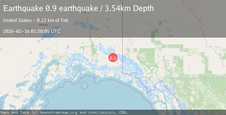 Map of Southern Alaska