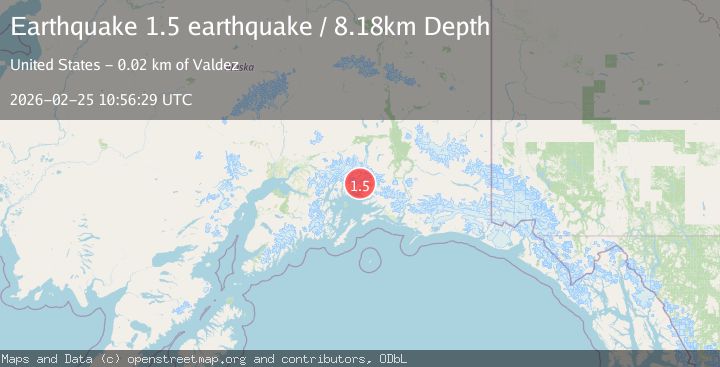 Map of Southern Alaska