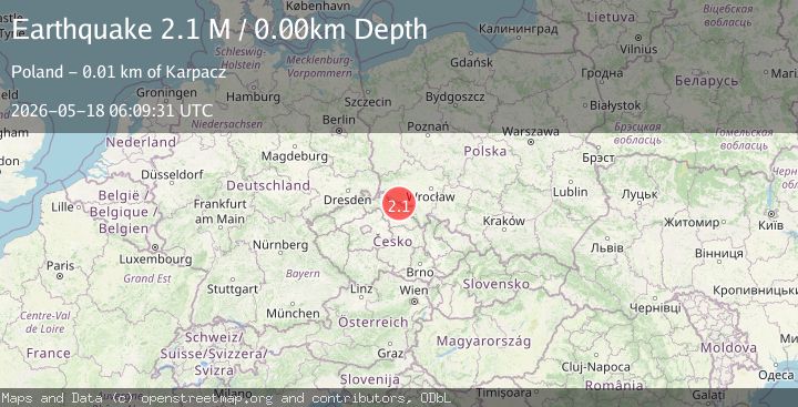 Map of Czech Republic