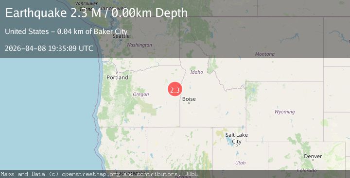 Map of Oregon