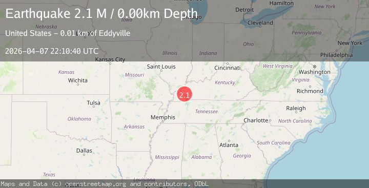 Map of western Kentucky