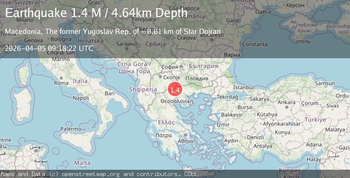 Map of Central Macedonia Region, Greece