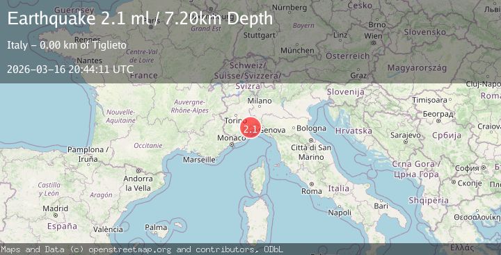 Map of Provincia di Savona, Italy