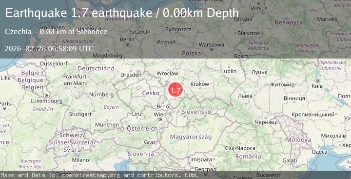 Map of Czech Republic