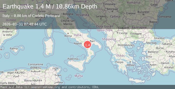 Map of Provincia di Potenza, Italy
