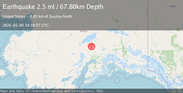 Map of Central Alaska