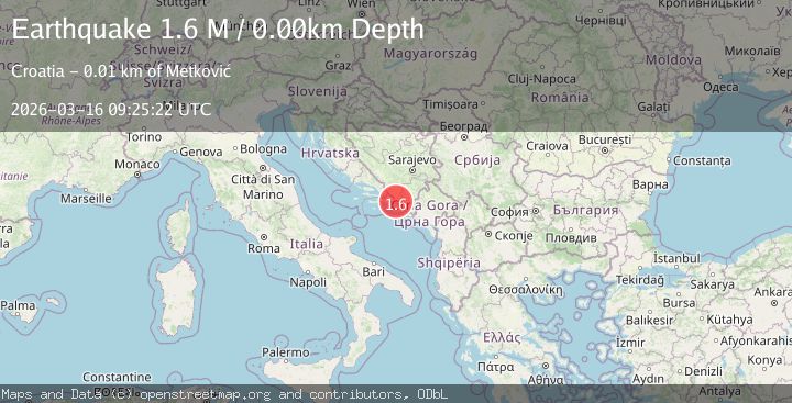Map of Bosnia and Herzegovina
