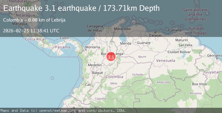 Map of northern Colombia