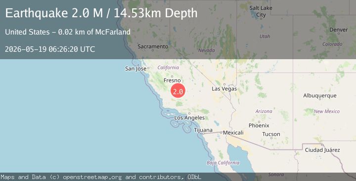 Map of Central California