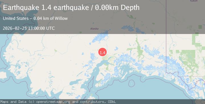 Map of Southern Alaska