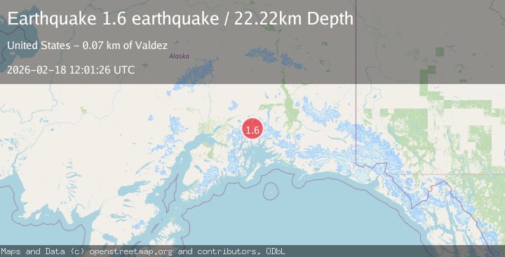 Map of Southern Alaska