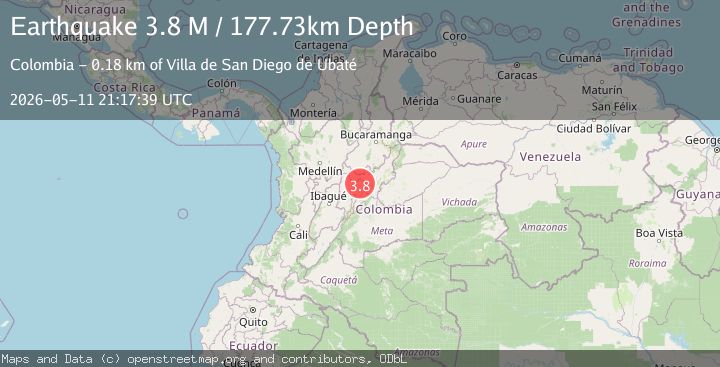 Map of Colombia