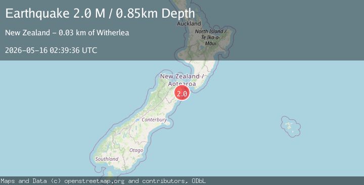 Map of Marlborough District, New Zealand
