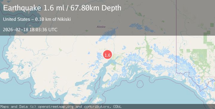 Map of Southern Alaska