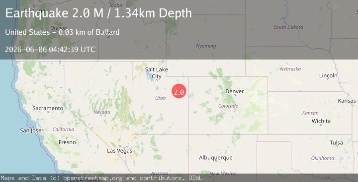 Map of Utah