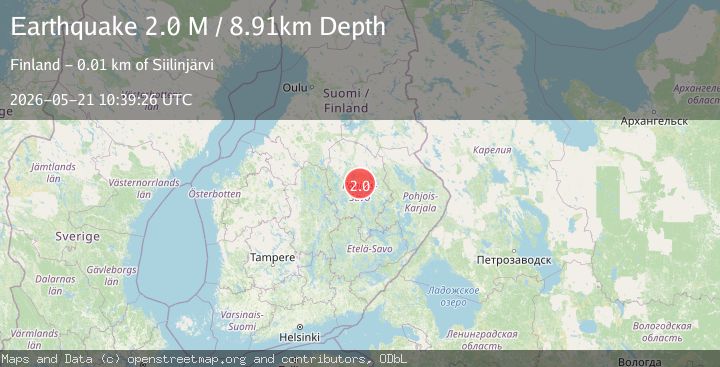 Map of Finland