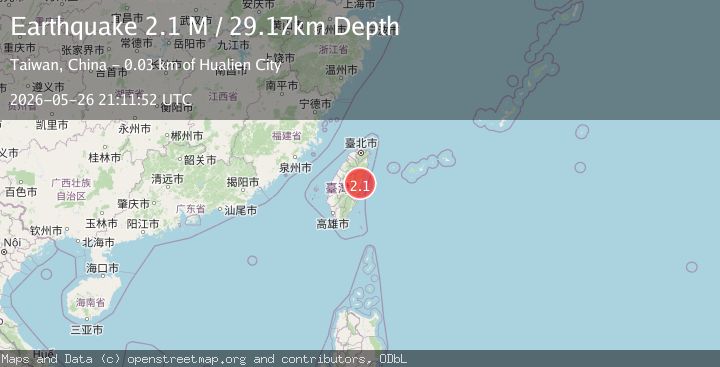Map of Taiwan