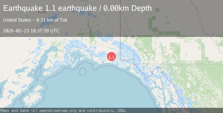 Map of Southern Alaska