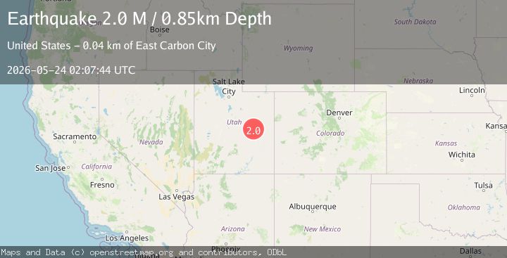 Map of Utah