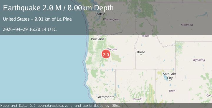 Map of Oregon