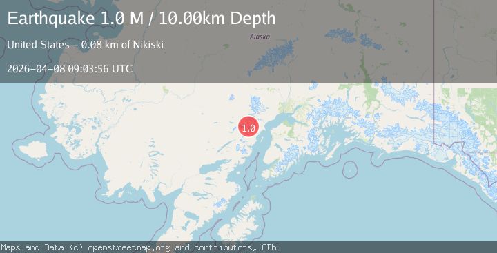 Map of Southern Alaska