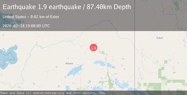 Map of Central Alaska