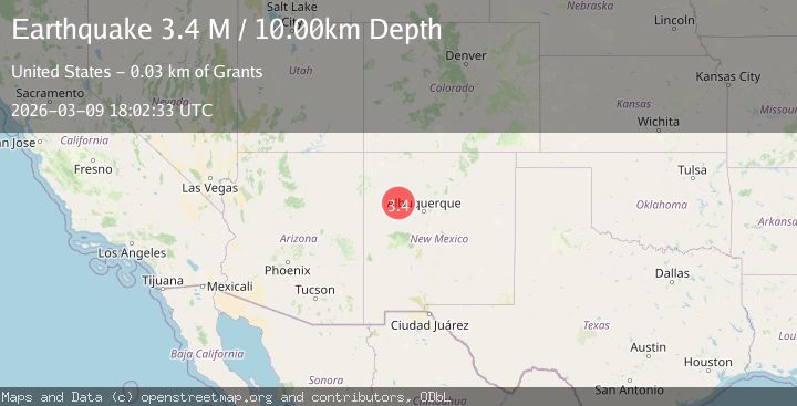 Map of New Mexico
