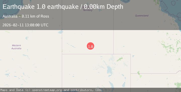 Map of Northern Territory, Australia