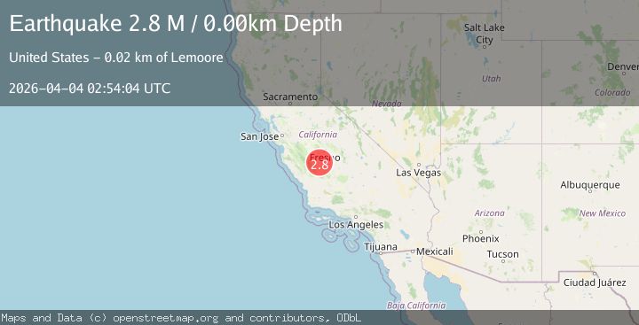 Map of Central California