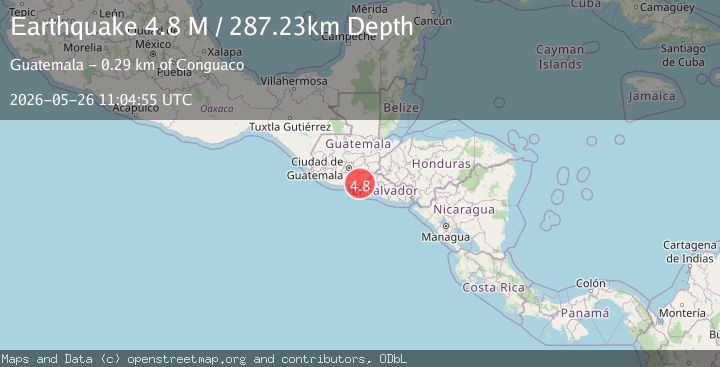Map of Guatemala