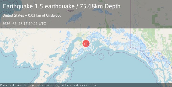 Map of Kenai Peninsula, Alaska
