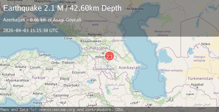 Map of Georgia (Sak'art'velo)