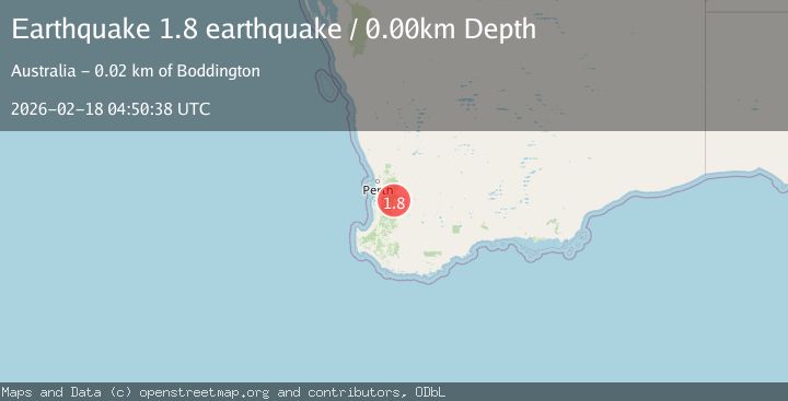 Map of Western Australia