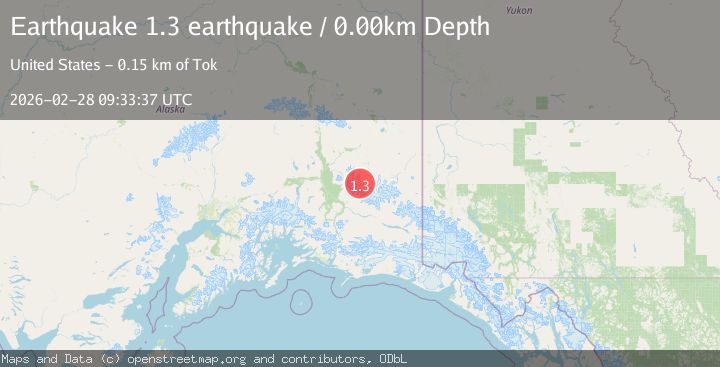 Map of Central Alaska