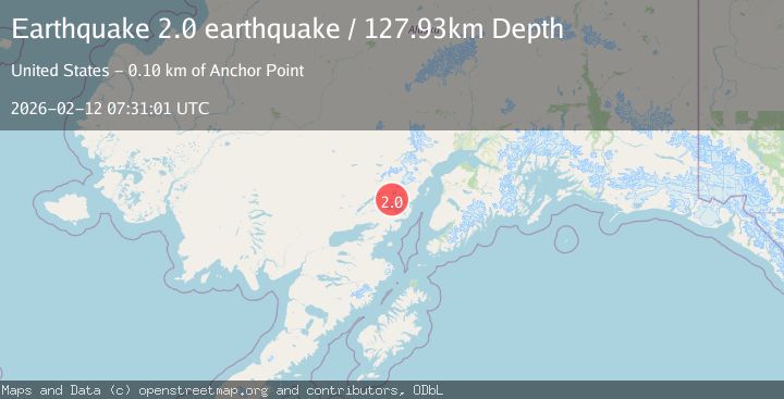 Map of Southern Alaska
