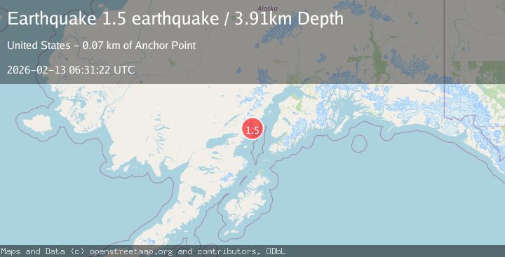 Map of Southern Alaska