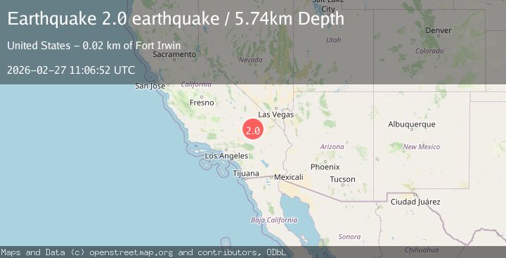 Map of Southern California