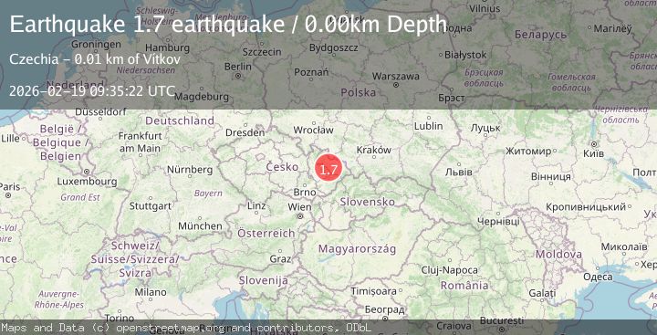 Map of Czech Republic