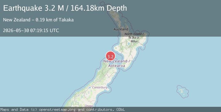 Map of Cook Strait, New Zealand