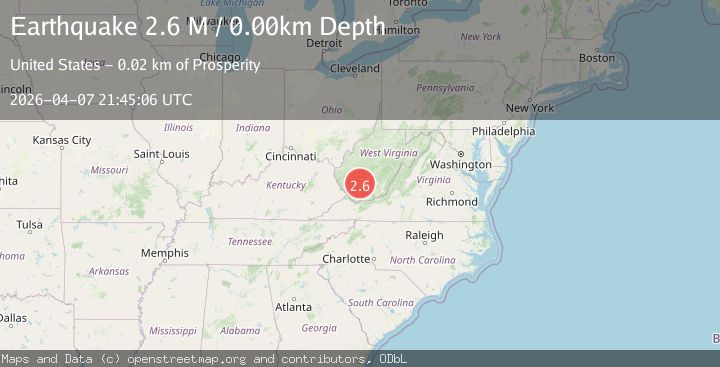 Map of West Virginia
