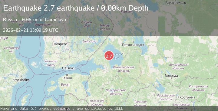 Map of northwestern Russia
