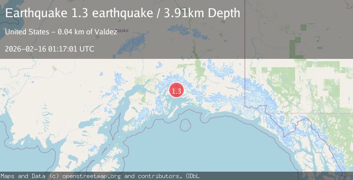 Map of Southern Alaska