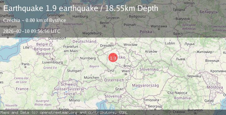 Map of Czech Republic