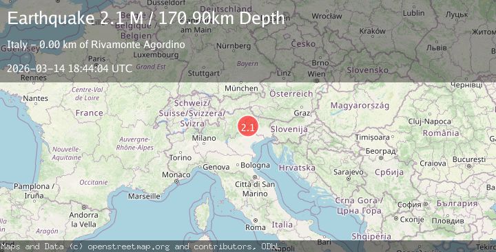 Map of Provincia di Belluno, Italy