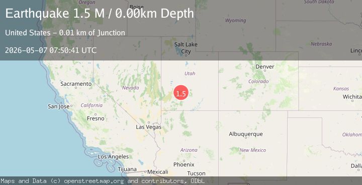 Map of Utah